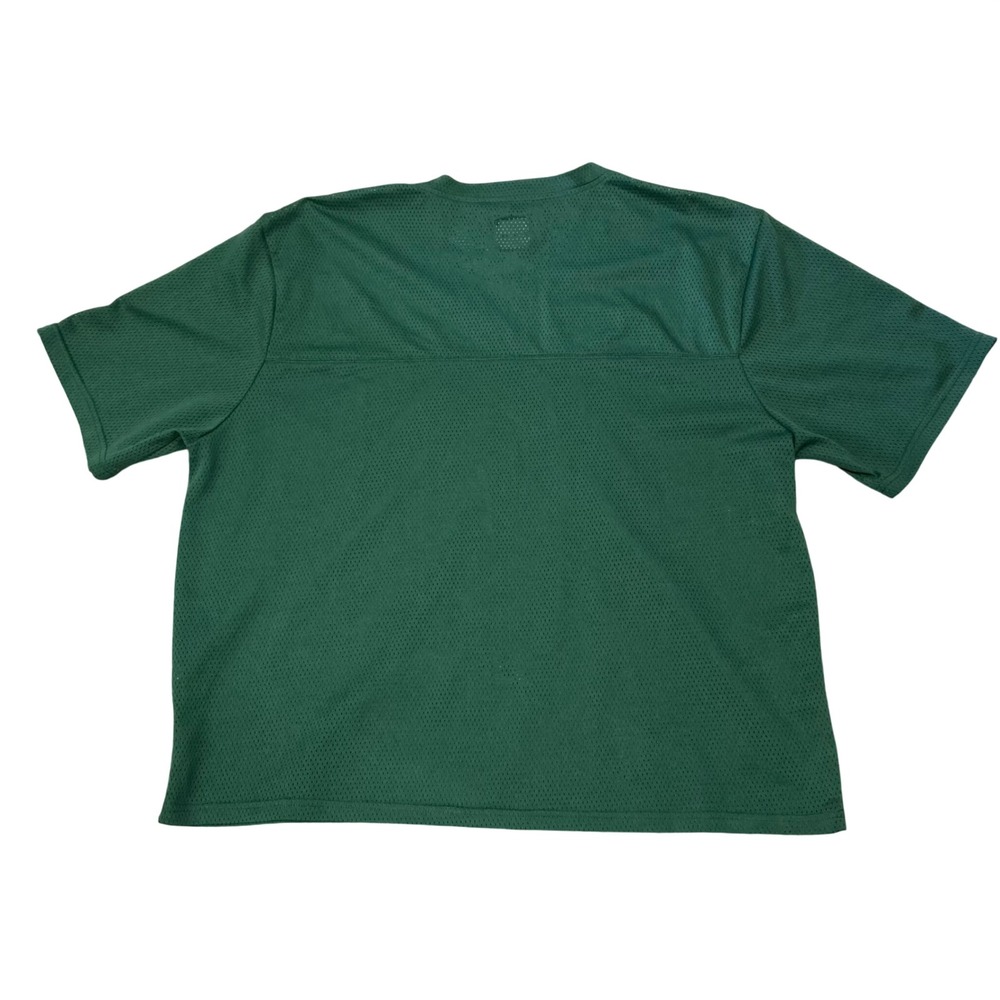 RSQ Green Mesh Football Jersey T-Shirt Distressed 00 Graphic Mens XXL - Picture 3 of 5
